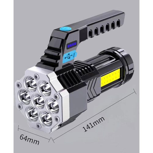 Super Bright LED Flashlight Handheld Rechargeable 1