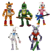 FNAF Five Nights at Freddy's Security Breach Action Figur Spielzeug 5Pcs