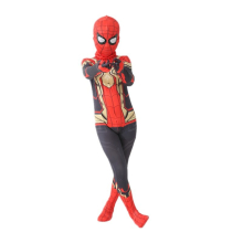 (4, 140) Spider-Man Deluxe Childs Costume, Kids Superhero Fancy Dres