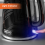 GEEPAS (Black) Geepas 1.7L Electric Kettle & 2 Slice Toaster Set 7