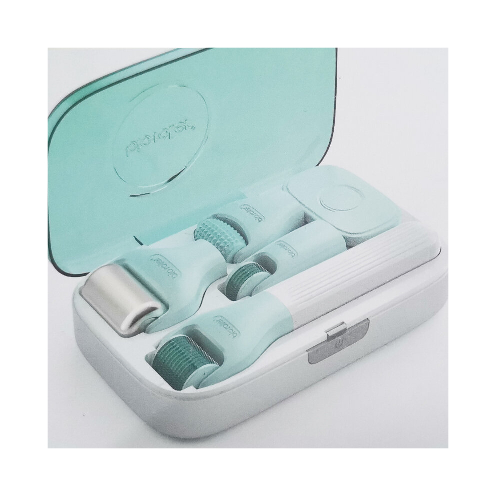 Bio Derma Roller G10 Microneedle Face Beard Roller Microneedling Skincare Machine Beauty Device Tools for Hair Growth