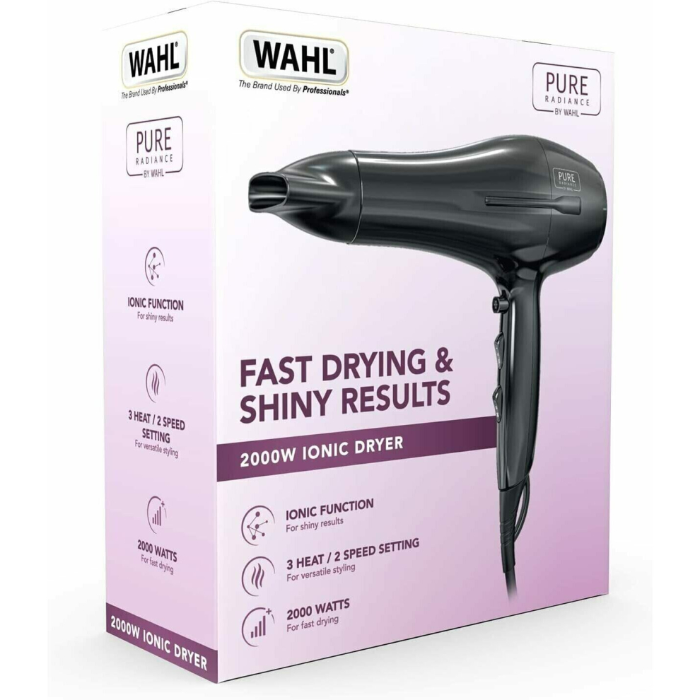 WAHL Fast Drying & Shiny Results Radiance 2200W Hair Dryer (ZY129)