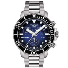 Tissot Seastar Men's Watch Silver / Blue T1204171104101