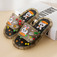 (As shown, 32-33(Insole 18.5CM)) Children‘s Boys Girls Slippers Cartoon Animals Prints Shoes Lighted Fashion Cute Shoes Bathroom Slippers Flat Heels