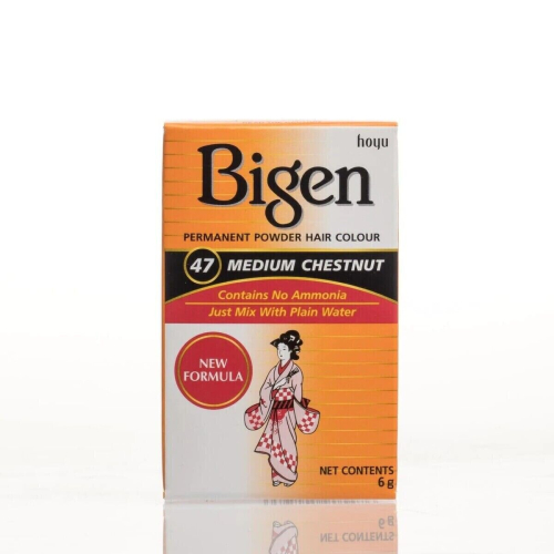 Bigen BIGEN Permanent Powder Hair Medium Chestnut 47