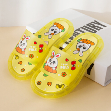 (As shown, 34-35(Insole 19.5CM)) Children‘s Boys Girls Slippers Cartoon Animals Prints Shoes Lighted Fashion Cute Shoes Bathroom Slippers Flat Heels