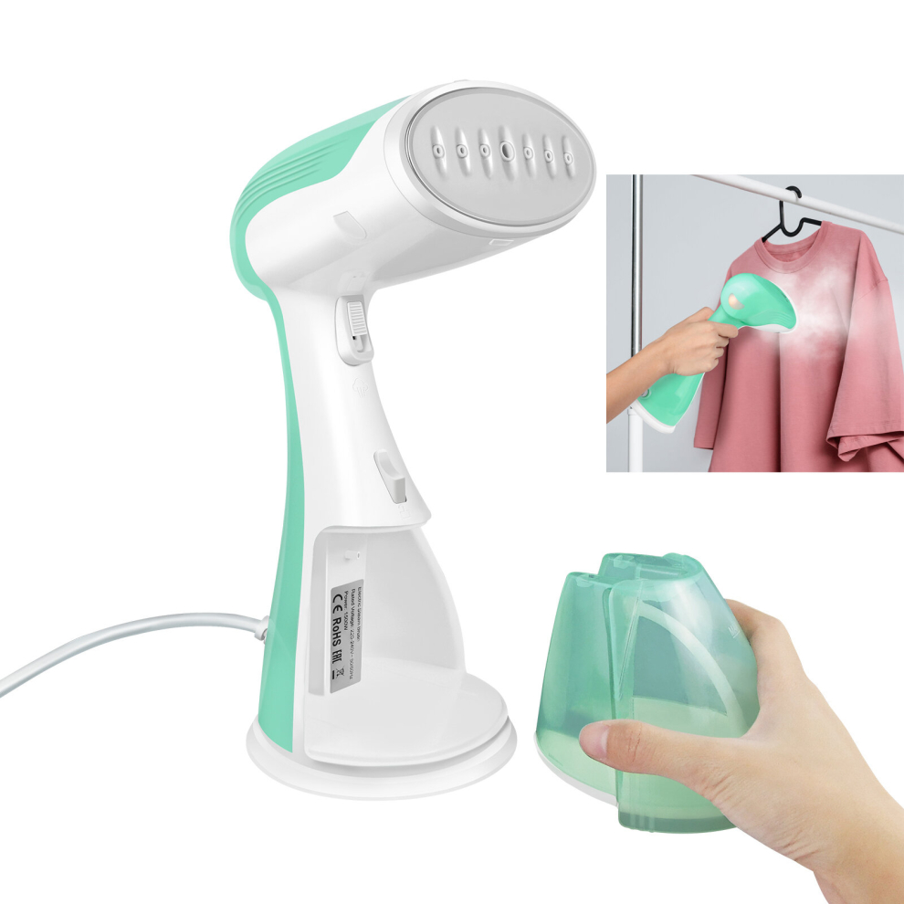 Clothes Steamer Handheld Garment Steamer Iron Steaming for Clothes with 300ml Tank Vertical Steamer, Fast Heat-up, Fast Wrinkle Removal 1500W