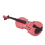 Full Size 4/4 Acoustic Violin Set with Case + Bow + Rosin Pink 2