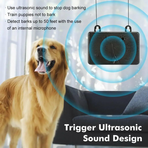 Anti-Barking Device Dog Bark Safety Control Ultrasonic Stop Repeller 1