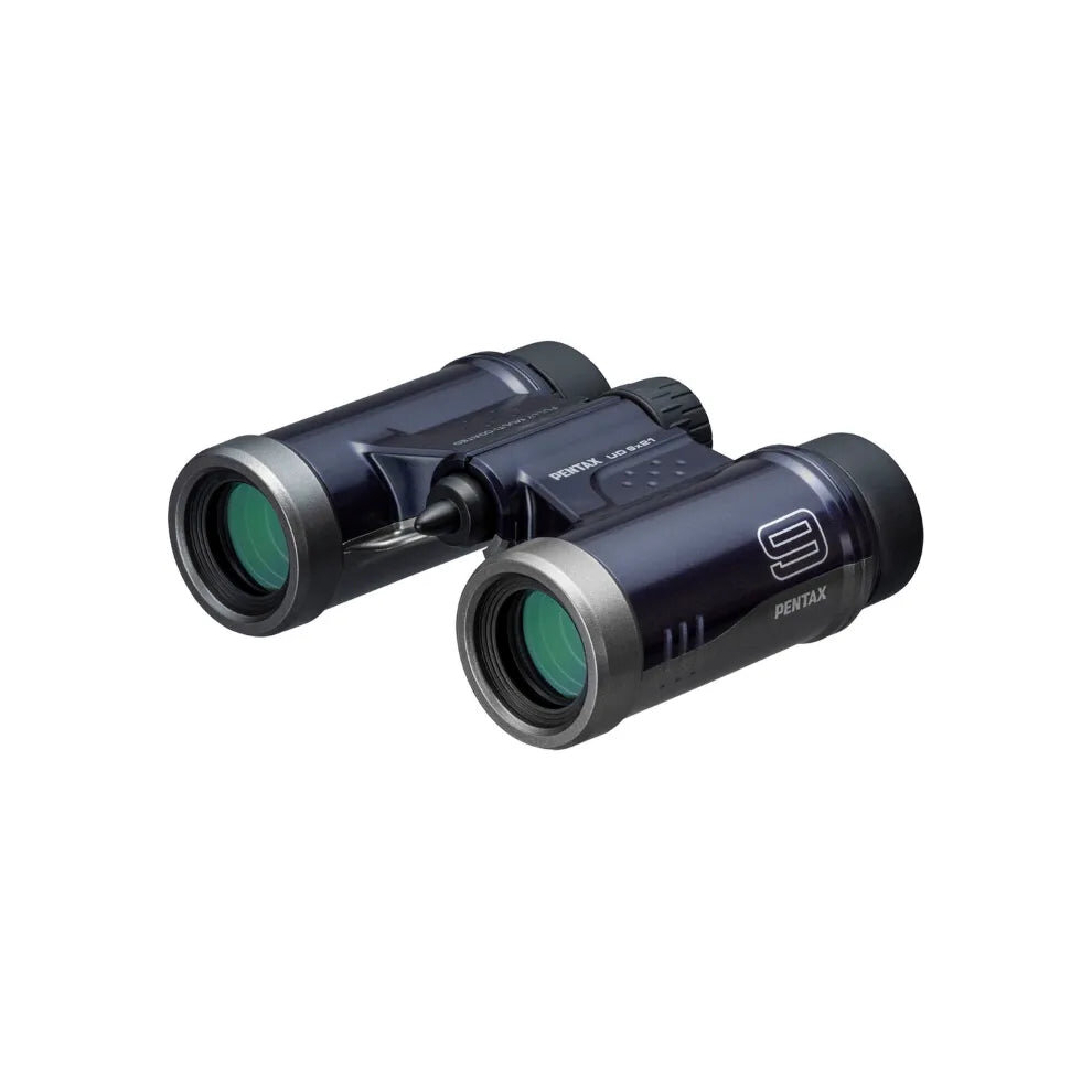 (Navy) Pentax UD 9x21 Compact Lightweight Multi-Coated Roof Prism Binoculars