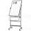 Casart Double-Sided Magnetic Mobile Whiteboard Adjustable Rolling Erase Board W/ Marker 1
