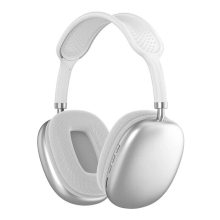 Wireless Over-Ear Headphones with Microphone, Passive Noise Isolation, 40mm Driver, Bluetooth 5.0, Soft Protein Leather Cushions, 10h Battery