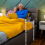 Costway Bed Assist Rail Adjustable Bedside Standing Bar Fall Prevention Safety Hand Bar 7