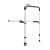 Costway Bed Assist Rail Adjustable Bedside Standing Bar Fall Prevention Safety Hand Bar 8