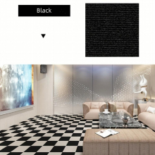 10pcs DIY Self adhesive Tile Carpet Easy To Install Durable Non slip And Water Absorbent Home Carpet Tile Decoration Suitable For Laundry Room Living