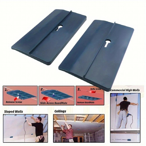 2pcs Woodworking Ceiling Installation Aid Plate Plaster Plate Fixed Installation Ceiling Positioning Renovation Tools