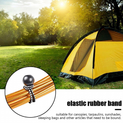 5pcs Bungee Ball Cords Secure Your Backpack & Trailers with Elastic Tie Loop Cords 2