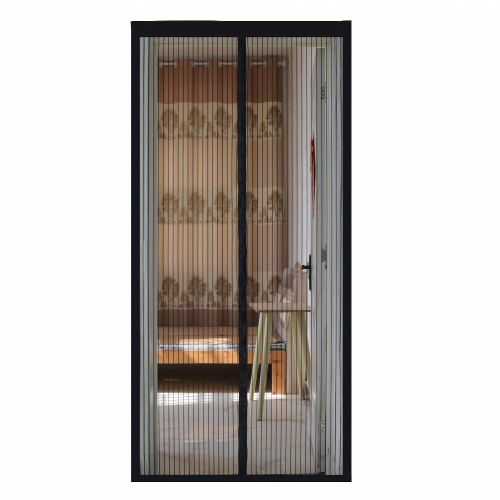 36pcs Strong Magnets Magnetic Door Screen Fly Screen Door Curtains With Full Frame Loop And Hook Closing Automatically 2