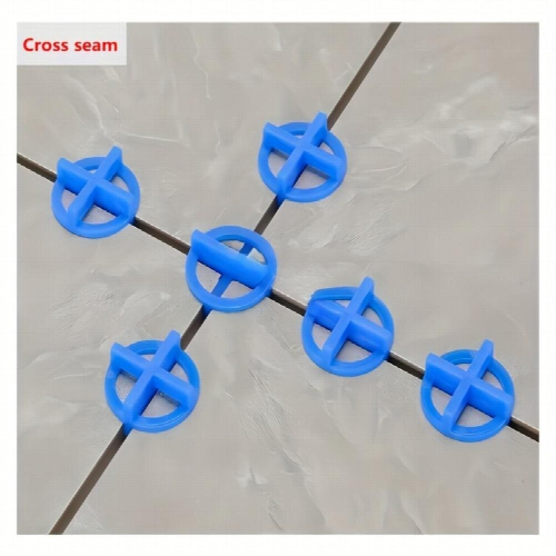 100pcs Reusable 2 in 1 Function 1 5mm 2 0mm 2 5mm 3mm Ceramic Tile Cross Wedge Ceramic Tile Leveler Clamp Type Leveling System Ground Wall Constructio 1