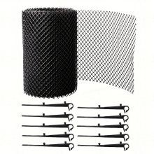 1pc Gutter Guard Mesh Leaf Blocking Net Plastic Mesh Fence Mesh Placing Sewer Clogs