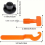 1 Set Tile Leveling Tool Manufacturer Leveling Tool Cross shaped Plastic Wall Tile Locator Adjustment Tool 5