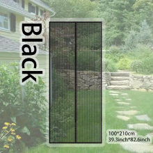 1pc Magnetic Screen Door Easy To Install Self closing Suitable For Pets Prevents Bugs From Entering