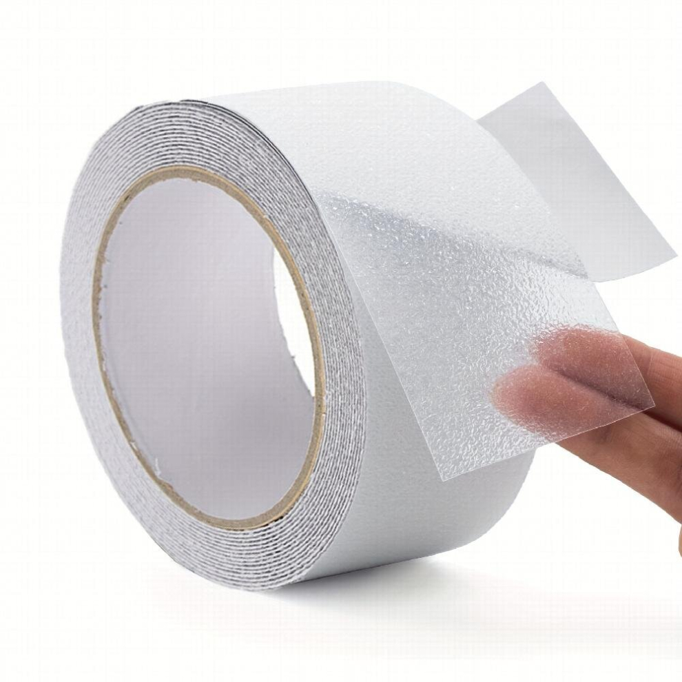 1pc Anti Slip Transparent Tape Non Slip Traction Grip Tape To Tubs Boats Stairs Clear Soft Comfortable For Bare Feet