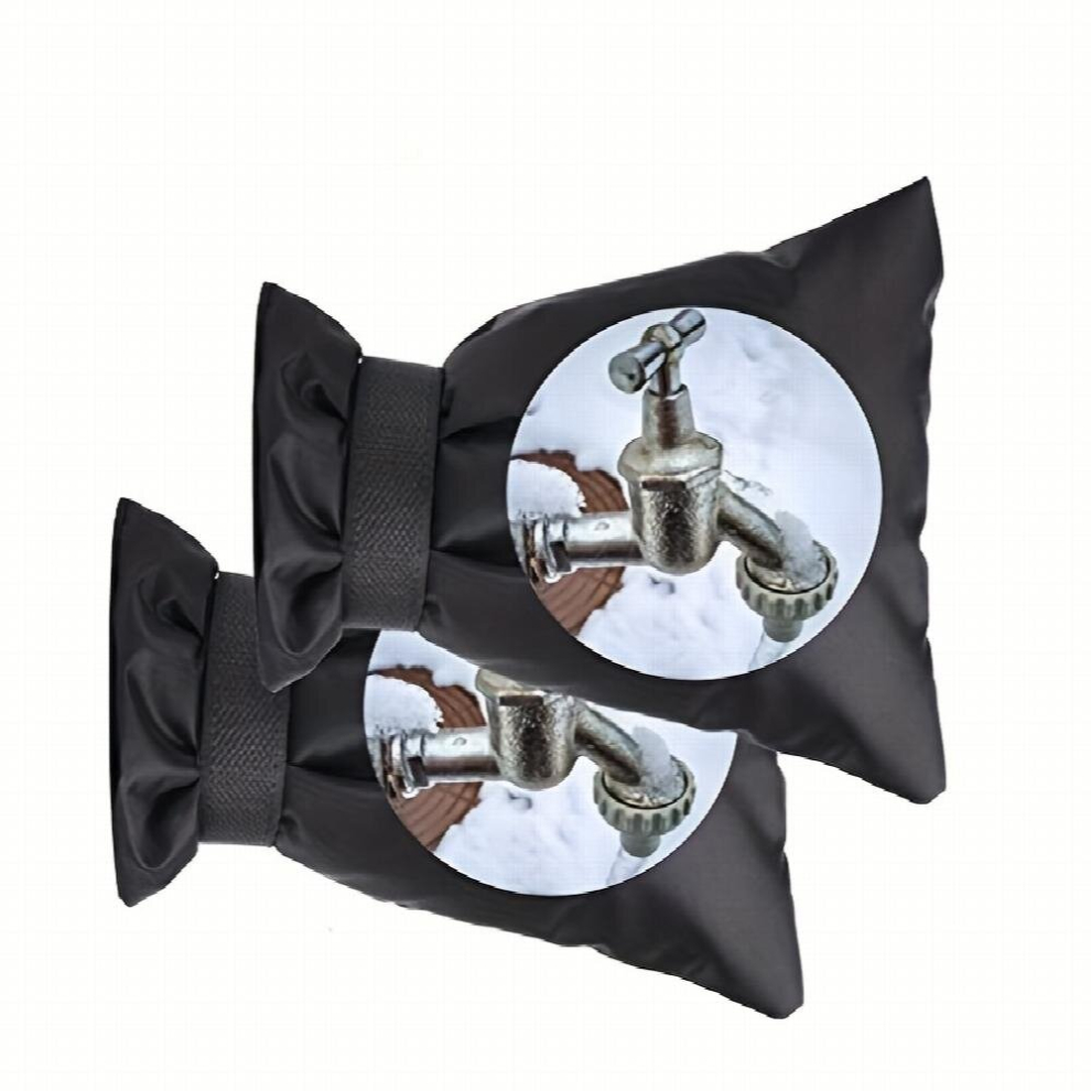 1 2Pcs Outdoor Winter Faucet Anti Freezing Protection Cover Anti Freezing Insulation Sleeve Outdoor Anti Freezing Crack Protection Bag 885680865916