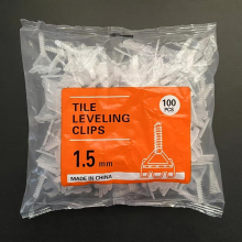 100pcs Tile Leveling Clips 1 5mm Tile Leveling Spacers Tile Leveling System Baseplates Tile Installation For PRO And DIY