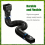 1pc Downspout Extender Retractable Rain Gutter Drain Gutter Drain Tool 2