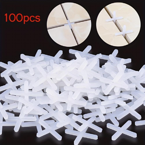 100pcs In A Pack Tile Leveler Tile Floor Positioning Seam Cross Floor Wall Ceramic Tile Spacers 1