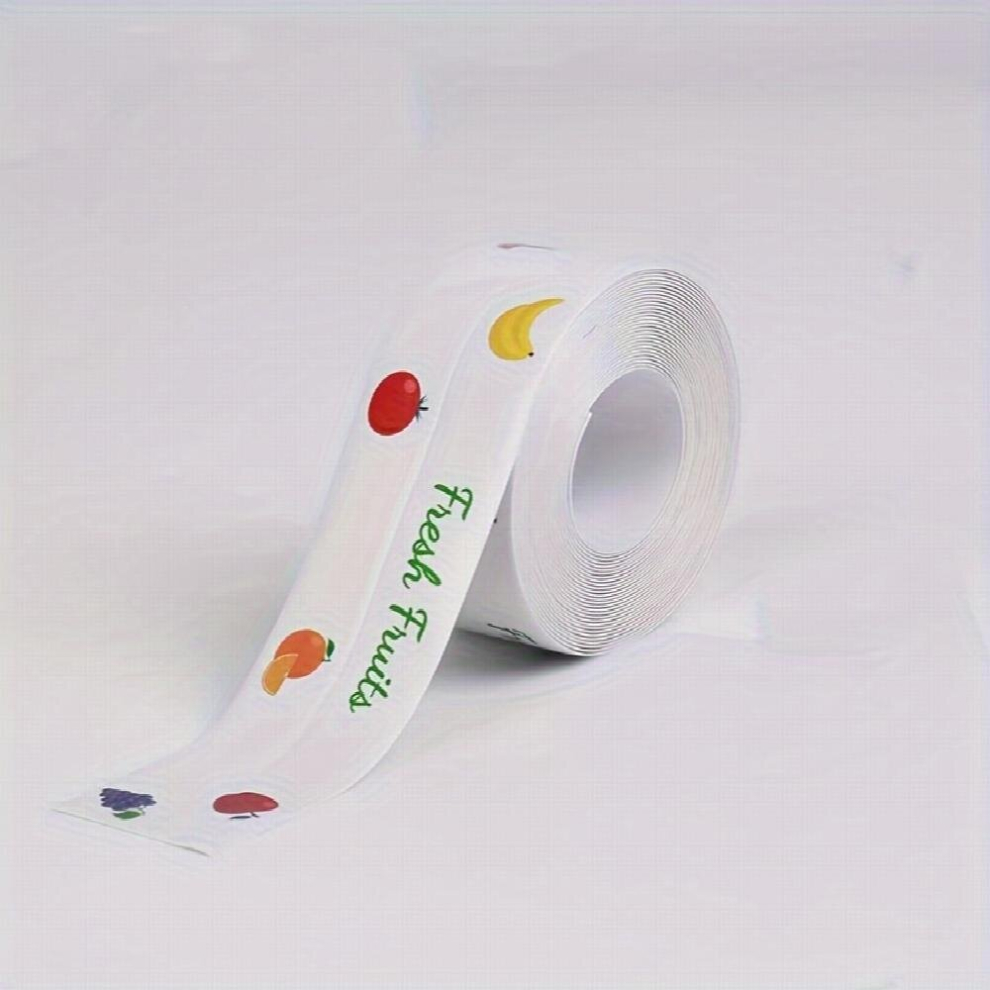 1 Roll Kitchen Sink Toilet Sticker Anti Mildew Moisture Proof Proof Countertop Water Blocking Strip Self Adhesive Toilet Pool Beauty Seam Sticker 885680867682