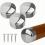 4pcs Staircase Handrails Decorating Plug PVC Armrest Accessories Pipe Plug Wall Bracket Round End Caps 45mm 3