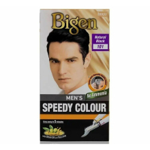 Bigen Speedy Men's Permanent Hair Colour Natural Black 101