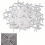 500pcs pack Multiple Sizes Tile Spacers Ceramic Wall Floor Tile Spacers Cross Spacer Mounting Paving Joint Fixed Dividers Tile Positioning Clips Level 3