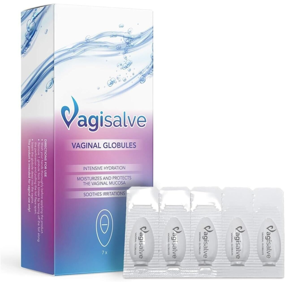 Vagisalve Vaginal Globules Moisturiser Long-Lasting Dryness Relief