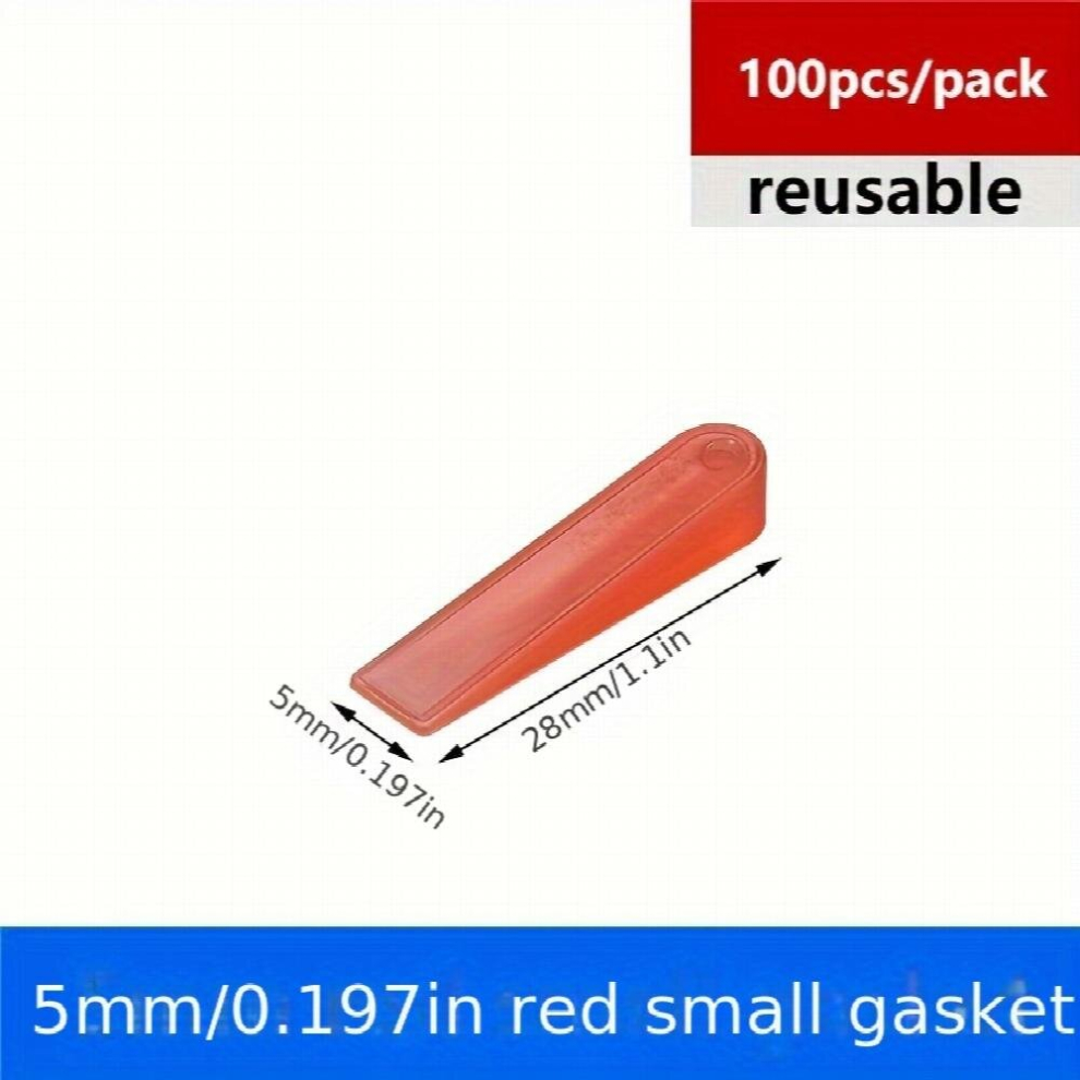 100Pcs Reusable Ceramic Tile Leveling System Wedges Ceramic Tile Installation Accessories Ceramic Tile Small Gaskets Ceramic Tile Leveling Device Join 885680867552