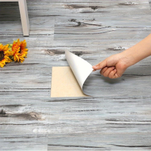 5 10 15pcs Wood Floor Peel And Stick Floor Tile Coverings Thickness 0 6mm Flooring Peel And Stick Floor Tiles Easy To Install And Waterproof For Bathr