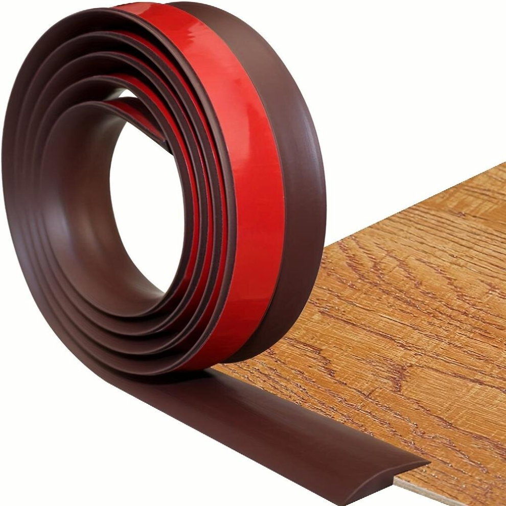 1Pc 6 56Ft Floor Transition Strip Self Adhesive Carpet & Flooring Transitions Edging Trim Strip Pvc Threshold Transitions Suitable For Threshold Heigh 885680868900