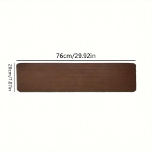 1pc Stair Step Non slip Pad Step Sticker Iron Ladder Wooden Board Stair Soundproof Foot Pad Rotating Step Self adhesive Carpet
