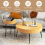 Casart 2PCS Round Nesting Tables Boho Farmhouse Accent Coffee Tables w/Adjustable Foot 5