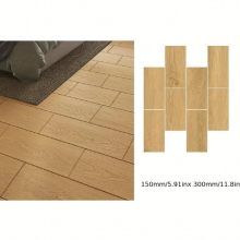 8pcs 15 01 29 Wood PVC Floor Tile Peel And Stick Refurbishment Decoration Classic Wood Grain Peel And Stick Home Decoration Wall Sticker Self Adhesive