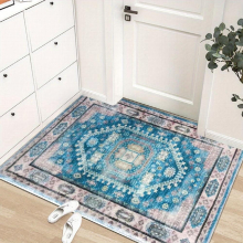 1pc Persian Area Rug Vintage Distressed Boho Carpet For Foyer Living Room Bedroom Kitchen Room Decor Home Decor