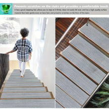 8 15pcs Carpet Stair Treads Non Slip Pet Safe Stair Runners 29 92 7 87inch 76 For Wooden Steps Perfect For Elders Dogs And Staircase Steps