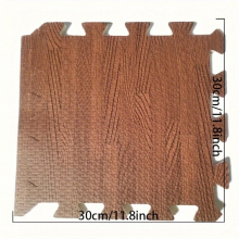 16pcs Plush Puzzle Foam Floor Mat Bay Window Mat Seat Mat Square Interlocking Carpet Fluffy Area Rug Protective Anti Slip Comfort Seat Pads Foam Floor