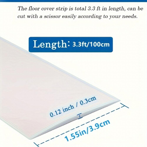 1pc 100 Laminate Floor Separator Used To Connect Floor Gaps And Carpet Thresholds Strips 2