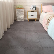 1pc Plush Puzzle Foam Floor Mat Bay Window Mat Seat Mat Square Interlocking Carpet Fluffy Area Rug Protective Anti Slip Comfort Seat Pads Foam Floor M