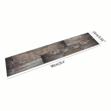 1 5 10pcs Gery Wood Floor Peel And Stick Floor Tile Cover Easy To Install And Waterproof For Bathroom And Kitchen 6 X 35