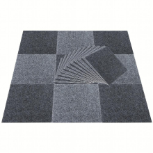 20pcs Plush Puzzle Floor Mat Square Soft Area Rug Protective Anti Slip Comfort Seat Pads Floor Mats Room Decor Office Decor