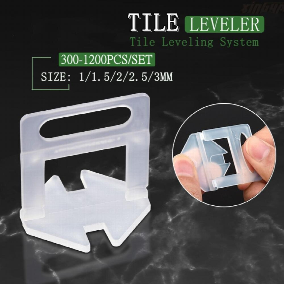 100Pcs Tile Leveling System Diy Tiles Leveler Spacers For Perfect Wall & Floor Ceramic Tile Laying 885680855450